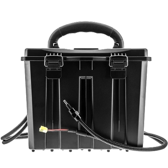 Spartan Trail Camera Waterproof Power Output Battery BoxBlack Portable Power Box
